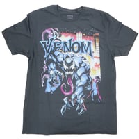 Tシャツ Marvel Venom City Aflame 【マーベル】