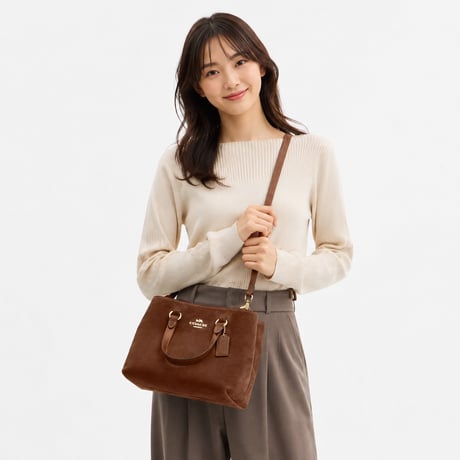 🎀COACH コーチ ステーション キャリーオール バッグ　CET30 IMWBR