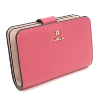 🎀FURLA フルラ 二つ折り財布 小銭入付き WP00314 ARE000 4504S FURLA CAMELIA カメリア レディース ピンク