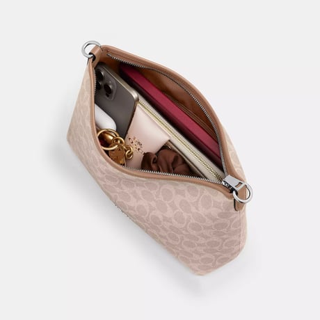 コーチ COACH　ローレル ショルダー バッグ・シグネチャー キャンバス 　CEY95 SVPWH