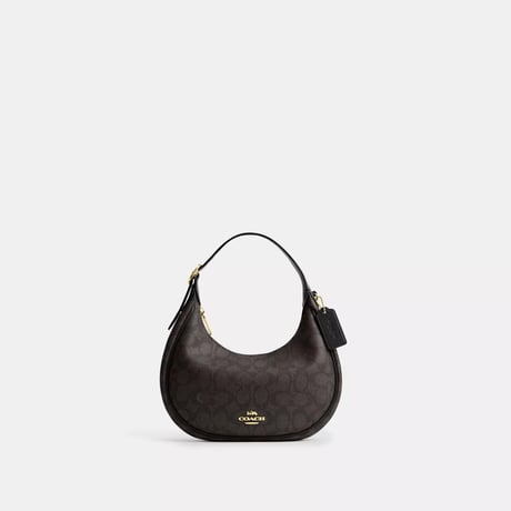 🎀コーチ COACH　エミリー ショルダー バッグ・シグネチャー キャンバス　CDX17 IMXAQ