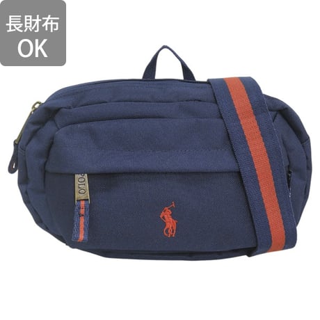 ✨ラルフローレン バッグ メンズ ショルダーバッグ ボディバッグ ネイビー 9AR012BCV RALPH LAUREN