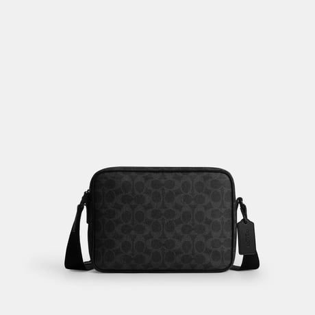 ✨COACH コーチ コルトン クロスボディ バッグ 25・シグネチャー キャンバス CES85 MWOY2