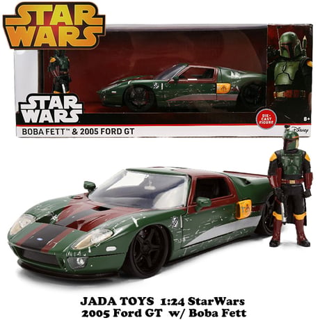 1:24 Star Wars 2005 Ford GT w/ Boba Fett 【スターウォーズ】ミニカー