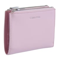 🎀カルバンクライン 財布 レディース 2つ折り 折財布 アウトレット ピンク FOIL LOGO DBL ZIP CARDCASE 4F1135G 970 CALVIN KLEIN