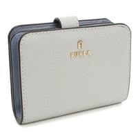 🎀FURLA フルラ 二つ折り財布 小銭入付き カメリア WP00315 ARE000 4351S CAMELIA S レディース グレー