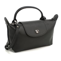 🎀Longchamp ロンシャン ル プリアージュ エクストラ XS ポーチ ハンドバッグ 34205 987 001 レディース ブラック