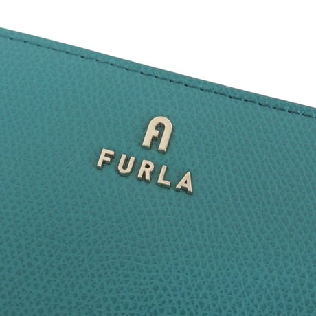 フルラ  レディース 2つ折り 折財布 コンパクト アウトレット レザー グリーングレー カメリア  WP00315ARE0004505S FURLA