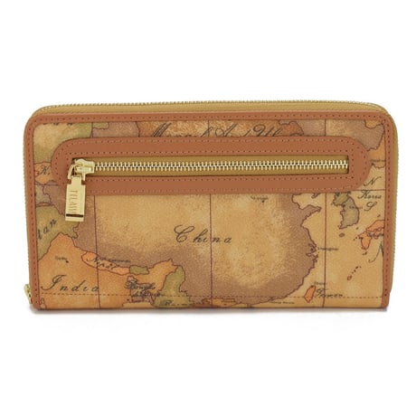 🎀PRIMA CLASSE プリマクラッセ 長財布ラウンドファスナー W028 6000 0010 GEO CLASSIC レディース ベージュ
