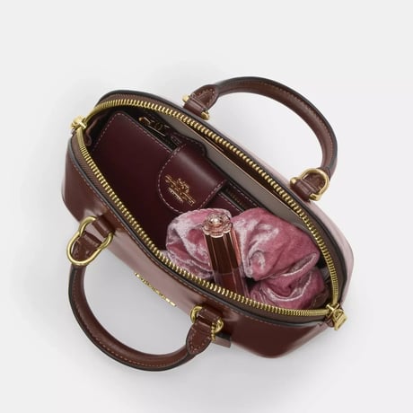 🎀COACH コーチ ララ ミニ サッチェル バッグ　CEA01 IMMPL