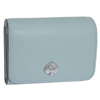 🎀ケイトスペード 財布 レディース 2つ折り 折財布 コンパクト アウトレット レザー グリーン KAYLA SM LZIP WALLET KK056 303 kate spade
