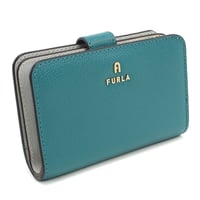 🎀FURLA フルラ 二つ折り財布 小銭入付き WP00314 ARE000 4505S FURLA CAMELIA レディース ブルー