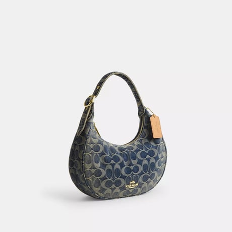 🎀COACH コーチ　エミリー ショルダー バッグ・シグネチャー デニム　CFO76 IMDEN