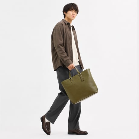 ✨COACH コーチ ワーナー デュアル ハンドル トート バッグ　CBG50 SV/OL
