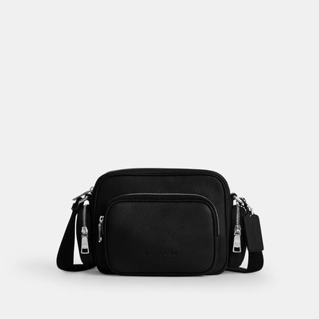 ✨コーチ COACH　フレッチャー クロスボディ バッグ　CEA45 SV/BK