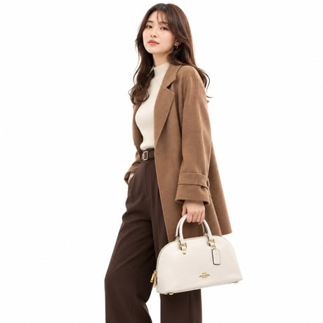 🎀COACH　コーチ　ララ サッチェル バッグ CDV19 IMCHK