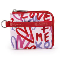 🎀レスポートサック Lesportsac SLIM WALLET ラブノーツ 1112 HA68