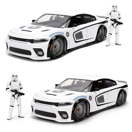 1:24 Star Wars 2021 Dodge Charger SRT Hellcat w/ Stormtrooper 【スターウォーズ】ミニカー