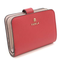 🎀フルラ FURLA レディース 二つ折り財布 WP00315 ARE000 4305S RUBY+COROLLA レッド ゴールド金具