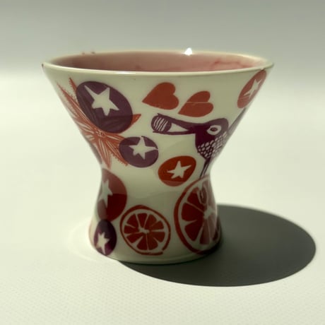 Heini Riitahuhta 鳥＆フルーツモチーフ 2way cup ② ヘイニ・リータフフタ