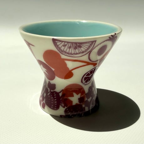 Heini Riitahuhta 鳥＆フルーツモチーフ 2way cup ④ ヘイニ・リータフフタ
