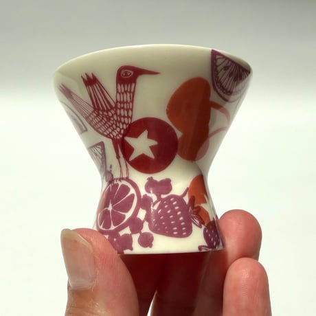 Heini Riitahuhta 鳥＆フルーツモチーフ 2way cup ④ ヘイニ・リータフフタ