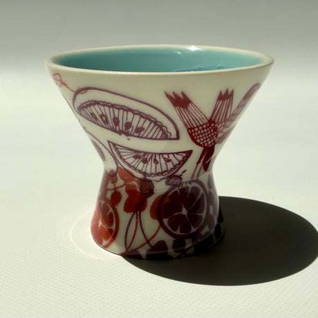 Heini Riitahuhta 鳥＆フルーツモチーフ 2way cup ④ ヘイニ・リータフフタ