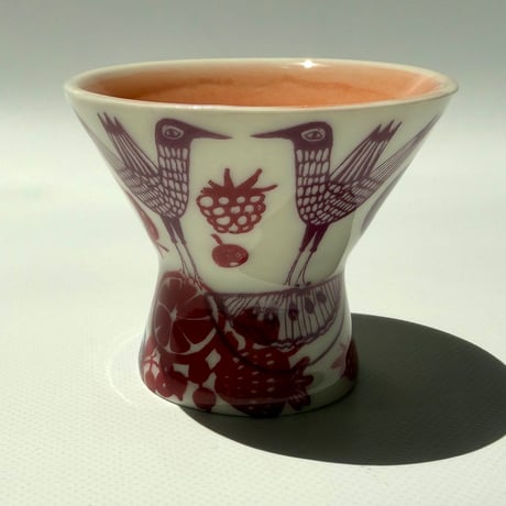 Heini Riitahuhta 鳥＆フルーツモチーフ 2way cup ③ ヘイニ・リータフフタ