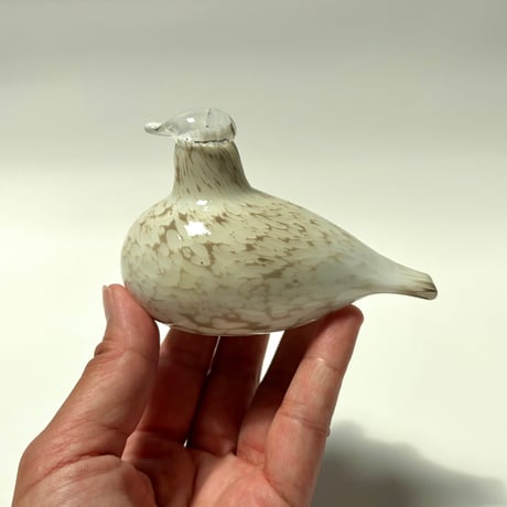 Oiva Toikka  Ptarmigan / ライチョウ ② バード オイバ・トイッカ Nuutajarvi サインなし