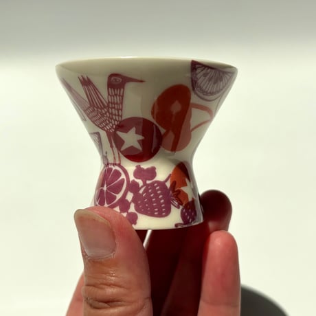 Heini Riitahuhta 鳥＆フルーツモチーフ 2way cup ④ ヘイニ・リータフフタ