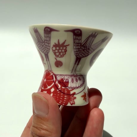 Heini Riitahuhta 鳥＆フルーツモチーフ 2way cup ③ ヘイニ・リータフフタ