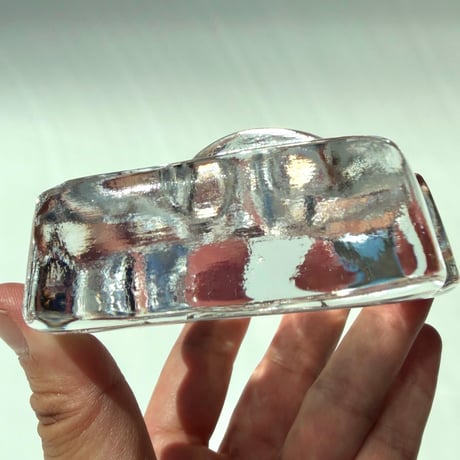 iittala Jorma Vennola Lasinpuhaltaja ガラス吹きの職人 ガラスオブジェ ヨルマ・ヴェンノラ