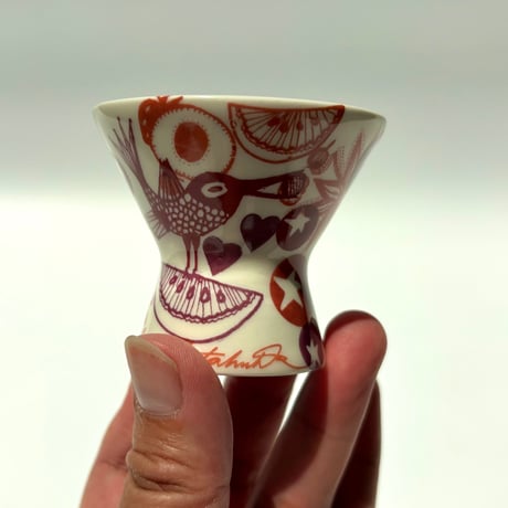 Heini Riitahuhta 鳥＆フルーツモチーフ 2way cup ② ヘイニ・リータフフタ