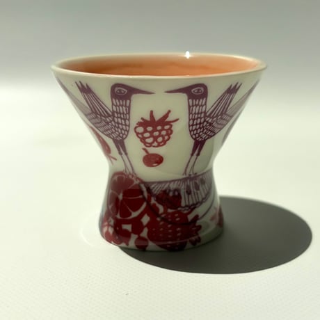 Heini Riitahuhta 鳥＆フルーツモチーフ 2way cup ③ ヘイニ・リータフフタ