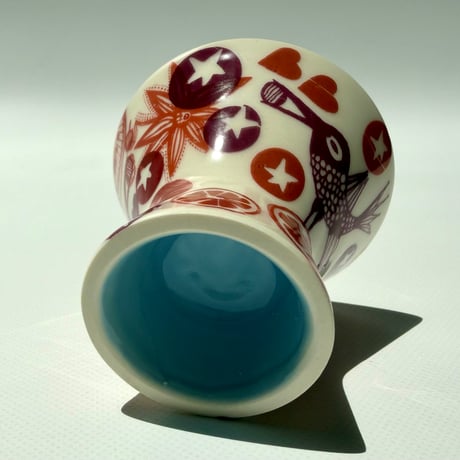 Heini Riitahuhta 鳥＆フルーツモチーフ 2way cup ② ヘイニ・リータフフタ