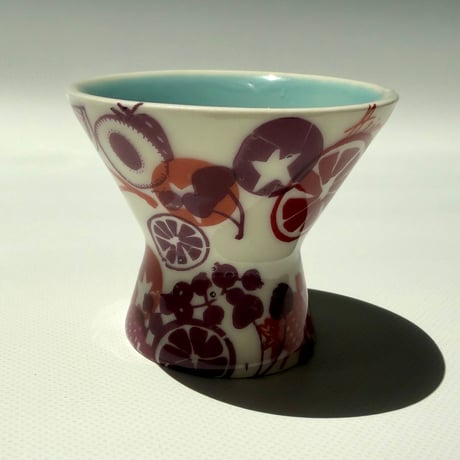 Heini Riitahuhta 鳥＆フルーツモチーフ 2way cup ④ ヘイニ・リータフフタ