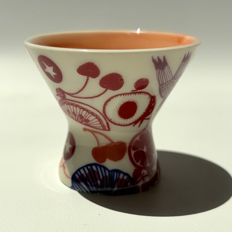Heini Riitahuhta 鳥＆フルーツモチーフ 2way cup ③ ヘイニ・リータフフタ