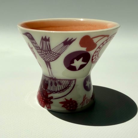 Heini Riitahuhta 鳥＆フルーツモチーフ 2way cup ③ ヘイニ・リータフフタ