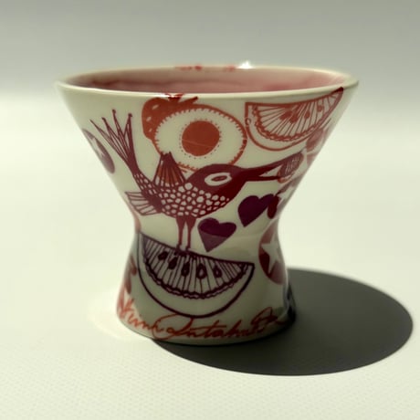 Heini Riitahuhta 鳥＆フルーツモチーフ 2way cup ② ヘイニ・リータフフタ