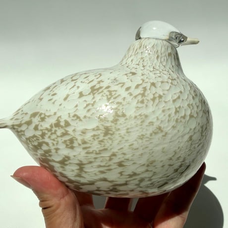 Oiva Toikka  Willow Grouse / ライチョウ ② バード オイバ・トイッカ Nuutajarvi