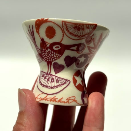 Heini Riitahuhta 鳥＆フルーツモチーフ 2way cup ② ヘイニ・リータフフタ