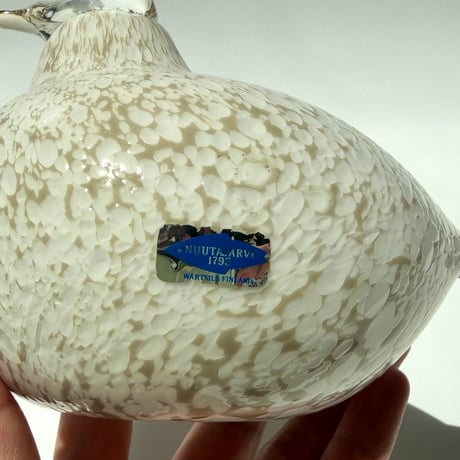 Oiva Toikka  Willow Grouse / ライチョウ ② バード オイバ・トイッカ Nuutajarvi