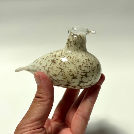 Oiva Toikka  Ptarmigan / ライチョウ ② バード オイバ・トイッカ Nuutajarvi サインなし