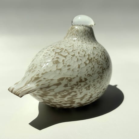 Oiva Toikka  Willow Grouse / ライチョウ ② バード オイバ・トイッカ Nuutajarvi