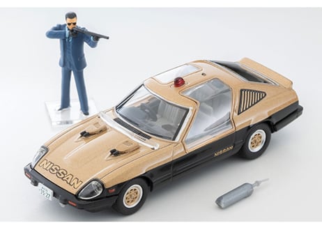トミーテック 1/64 TLV-N ムービースターズ01 西部警察 スーパーZ 大門圭介フィギュア付