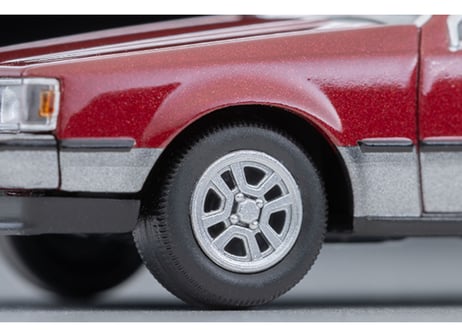 トミーテック 1/64 TLV-N69c トヨタ コロナ ハードトップ 1800GT-TR（ワイン／グレー）84年式
