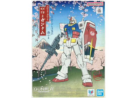 バンダイ ENTRY GRADE 1/144 RX-78-2 ガンダム [浮世絵パッケージVer.]