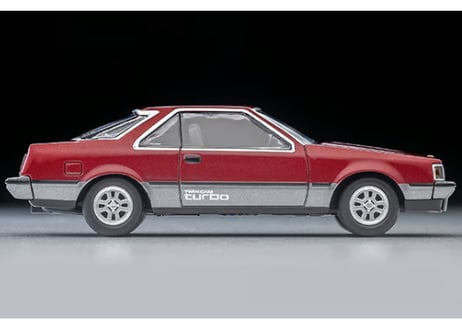 トミーテック 1/64 TLV-N69c トヨタ コロナ ハードトップ 1800GT-TR（ワイン／グレー）84年式