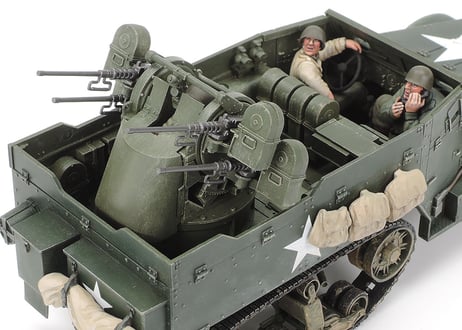 タミヤ 1/35 MM No.81  アメリカ自走対空機銃 M16 スカイクリーナー