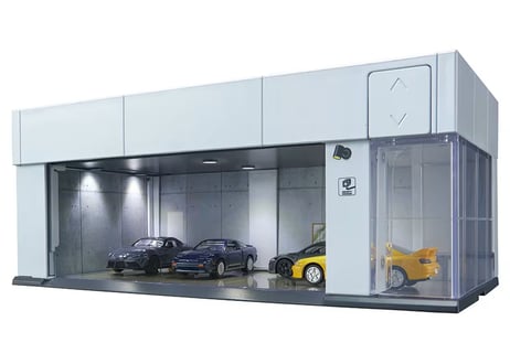 タカラトミーtomica GARAGE SILVER WHITE Standard Edition